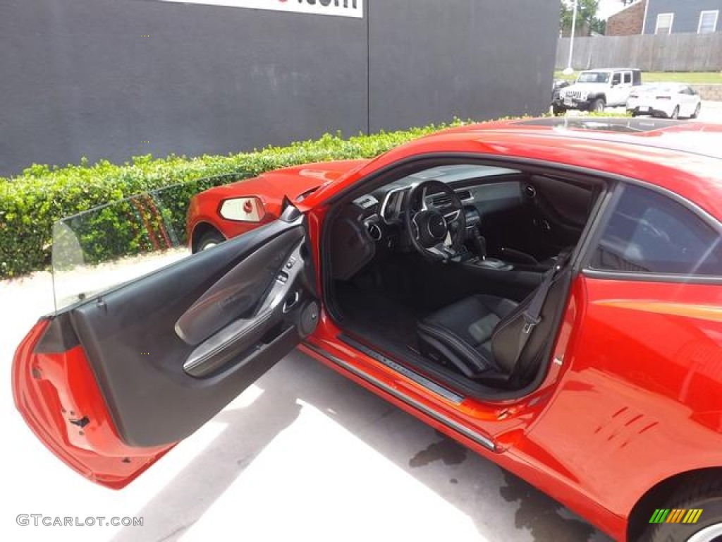 2011 Camaro SS/RS Coupe - Victory Red / Black photo #10
