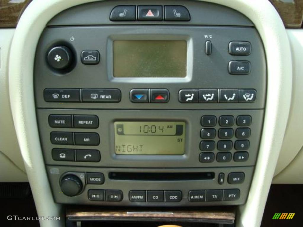 2007 X-Type 3.0 - Glacier Blue Metallic / Ivory photo #12