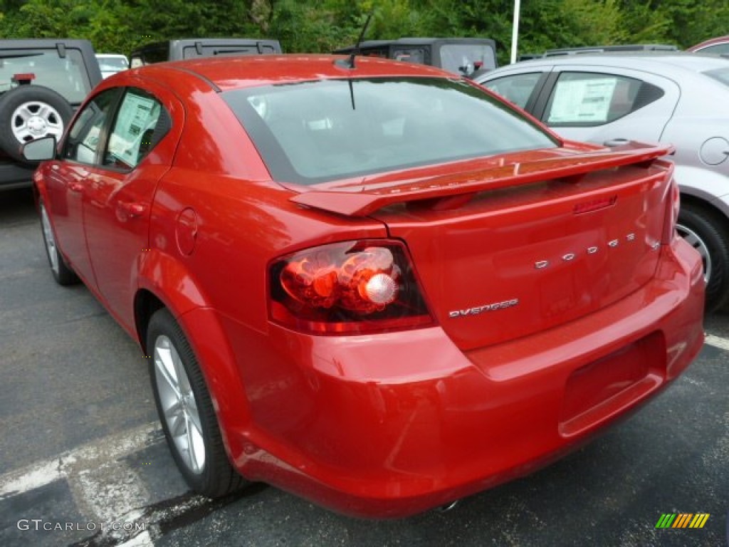 Redline 2-Coat Pearl 2014 Dodge Avenger SXT Exterior Photo #85111736