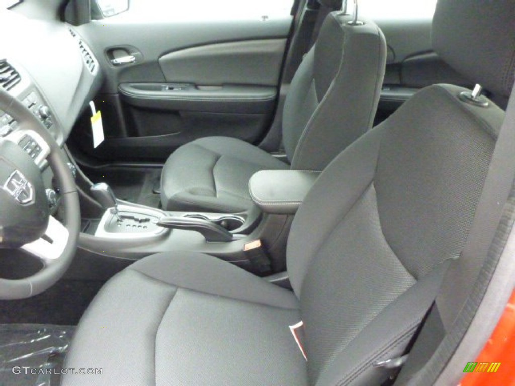 Black Interior 2014 Dodge Avenger SXT Photo #85111895