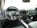 Black 2014 Ram 1500 Laramie Crew Cab 4x4 Dashboard