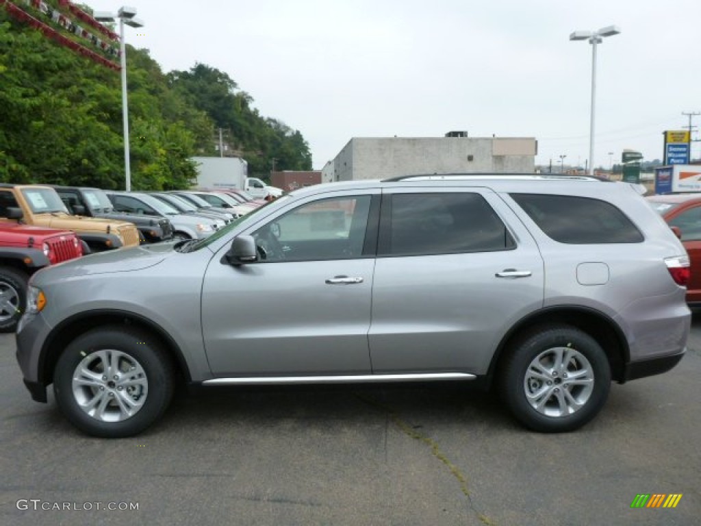 Billet Silver Metallic 2013 Dodge Durango Crew AWD Exterior Photo #85112651