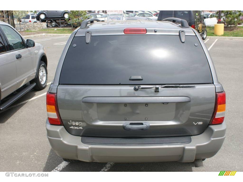 2002 Grand Cherokee Laredo 4x4 - Graphite Metallic / Dark Slate Gray photo #5