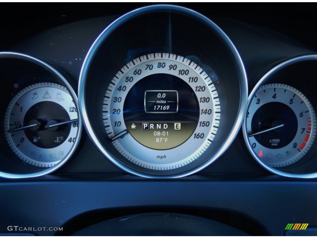2012 Mercedes-Benz C 250 Coupe Gauges Photo #85113118