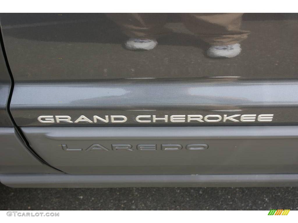 2002 Grand Cherokee Laredo 4x4 - Graphite Metallic / Dark Slate Gray photo #10