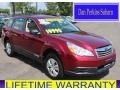 Ruby Red Pearl 2011 Subaru Outback 2.5i Wagon