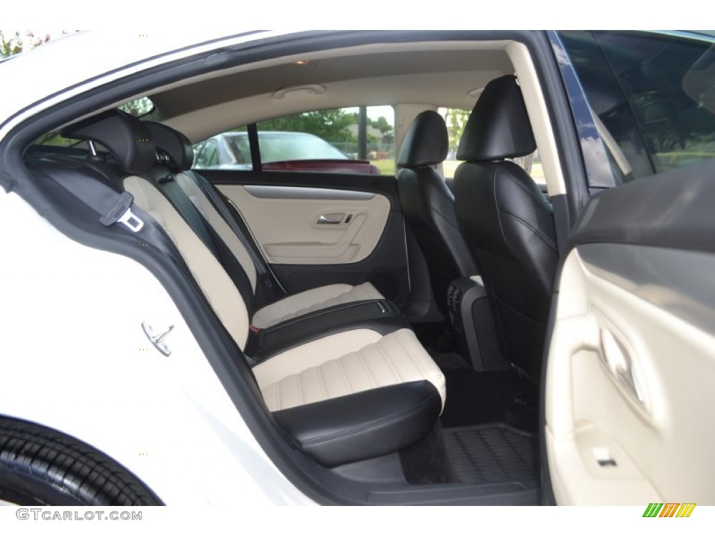 2011 Volkswagen CC Sport Rear Seat Photo #85113938