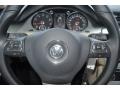 Cornsilk Beige/Black 2011 Volkswagen CC Sport Steering Wheel