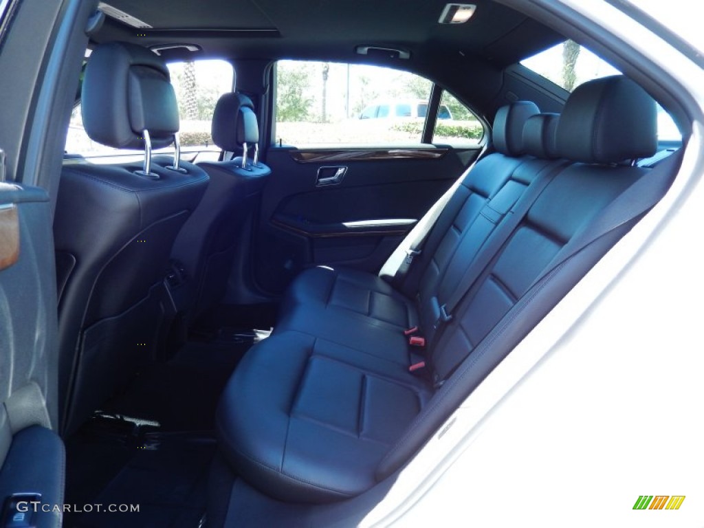 Black Interior 2010 Mercedes-Benz E 350 Sedan Photo #85114415