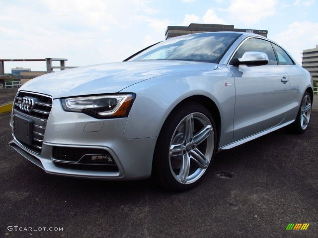 Ice Silver Metallic 2014 Audi S5 3.0T Premium Plus quattro Coupe Exterior Photo #85114636