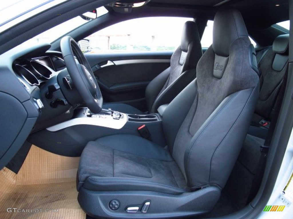 Black Interior 2014 Audi S5 3.0T Premium Plus quattro Coupe Photo #85114688