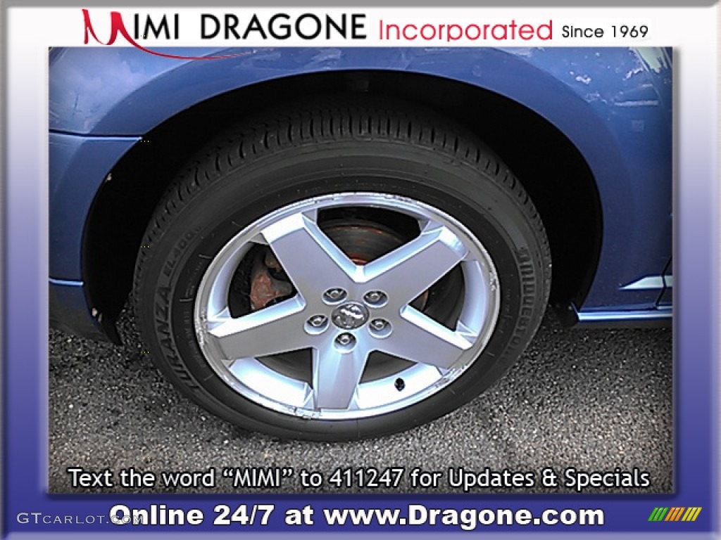 2007 Caliber R/T AWD - Marine Blue Pearl / Pastel Pebble Beige photo #4