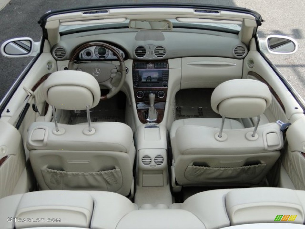 Ash Interior 2006 Mercedes-Benz CLK 500 Cabriolet Photo #85114799
