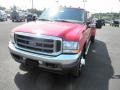 2004 Red Ford F350 Super Duty Lariat Crew Cab 4x4 Dually  photo #3