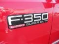 2004 Red Ford F350 Super Duty Lariat Crew Cab 4x4 Dually  photo #5