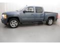 2011 Blue Granite Metallic Chevrolet Silverado 1500 LTZ Crew Cab  photo #2