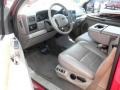 2004 Red Ford F350 Super Duty Lariat Crew Cab 4x4 Dually  photo #9