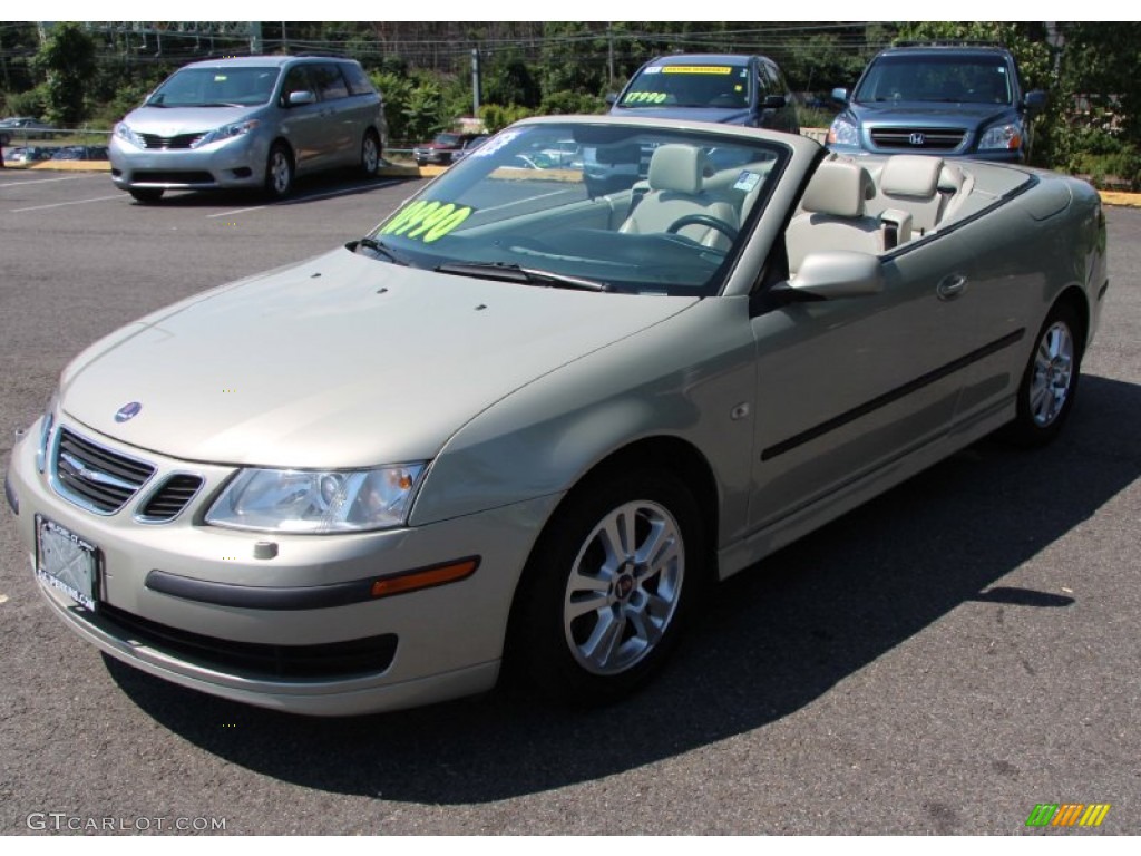 2006 9-3 2.0T Convertible - Parchment Silver Metallic / Parchment photo #3