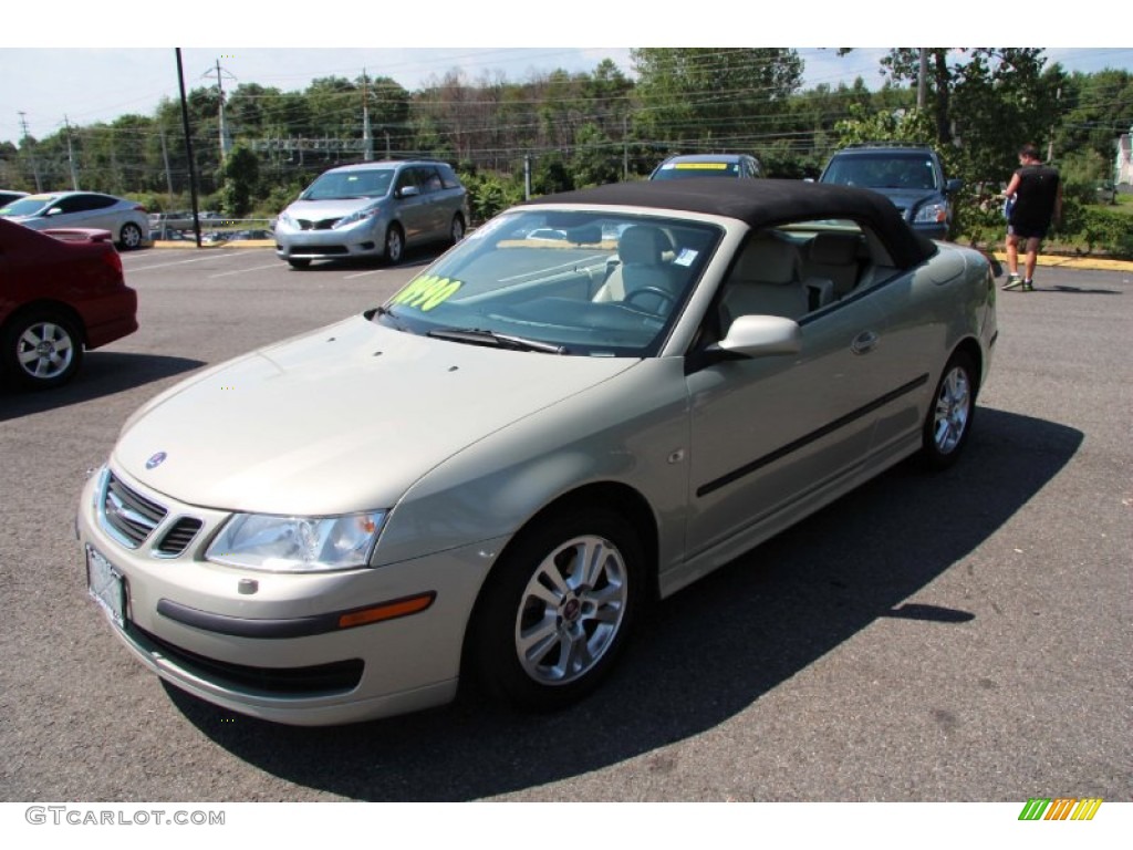 2006 9-3 2.0T Convertible - Parchment Silver Metallic / Parchment photo #4