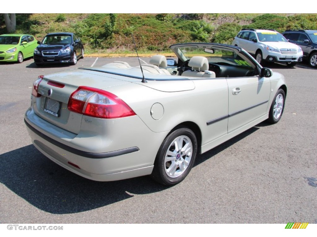 2006 9-3 2.0T Convertible - Parchment Silver Metallic / Parchment photo #7