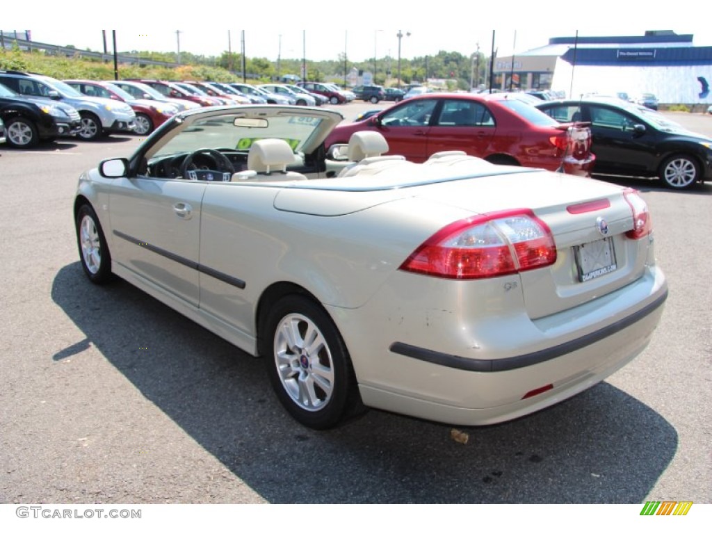 2006 9-3 2.0T Convertible - Parchment Silver Metallic / Parchment photo #10