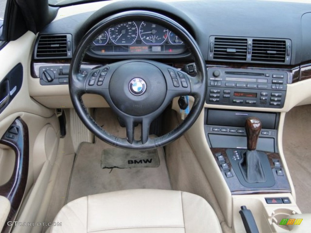 2004 3 Series 330i Convertible - Orient Blue Metallic / Sand photo #14