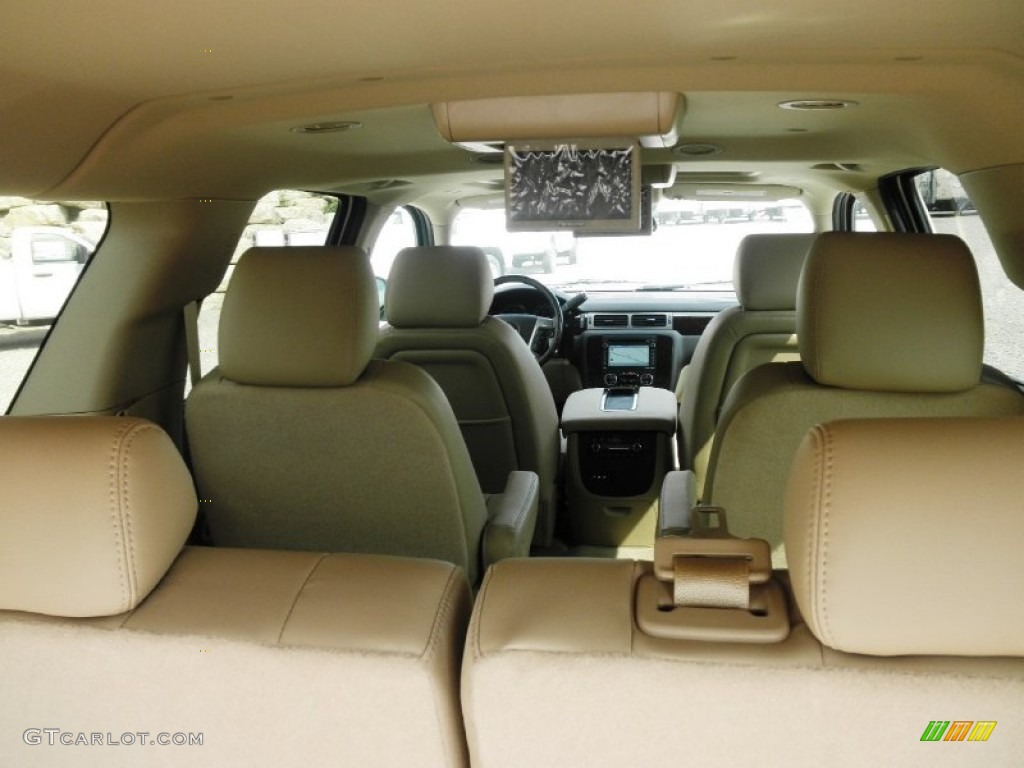 Cocoa/Light Cashmere Interior 2014 GMC Yukon XL Denali AWD Photo #85116098