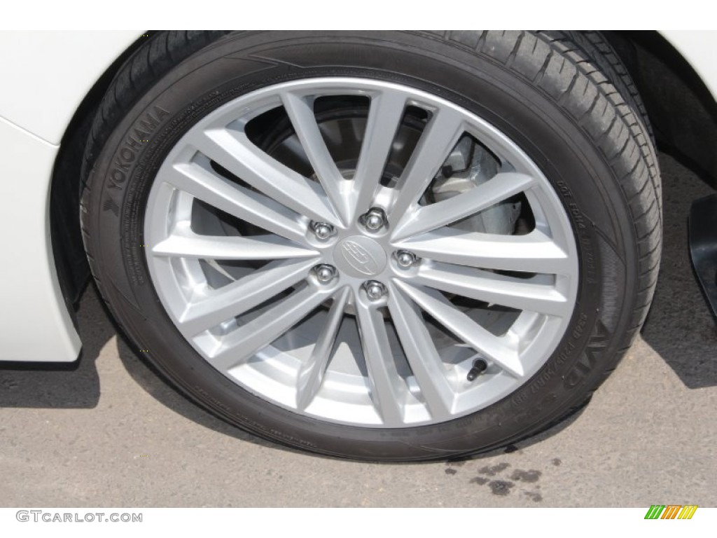 2012 Subaru Impreza 2.0i Premium 5 Door Wheel Photo #85116221