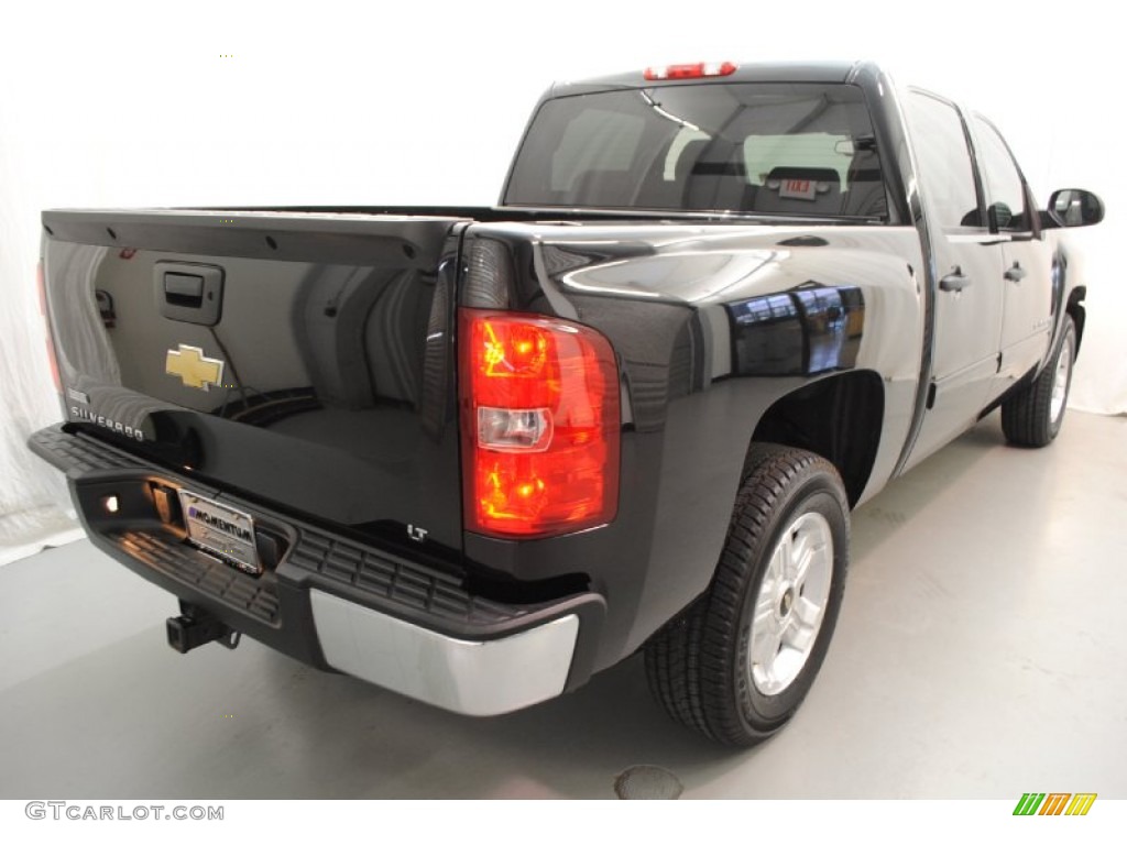 2009 Silverado 1500 LT Crew Cab 4x4 - Black / Light Titanium photo #10