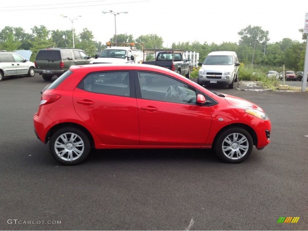 True Red 2013 Mazda MAZDA2 Sport Exterior Photo #85116389