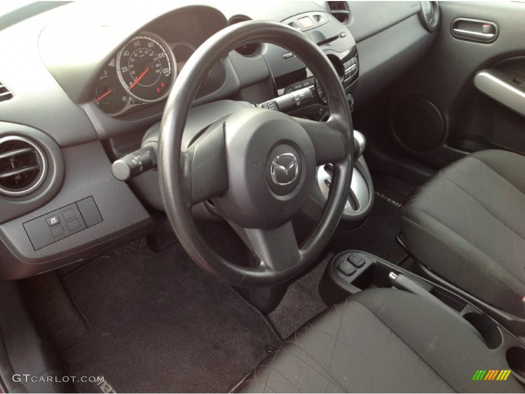 2013 Mazda MAZDA2 Sport Black Dashboard Photo #85116416