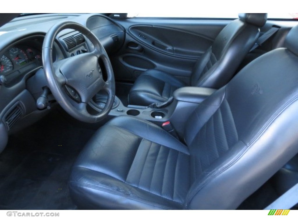 Dark Charcoal Interior 2003 Ford Mustang GT Convertible Photo #85117271