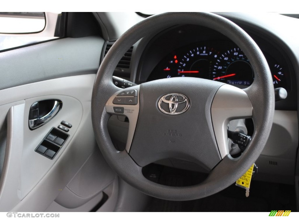 2007 Toyota Camry LE Ash Steering Wheel Photo #85117364
