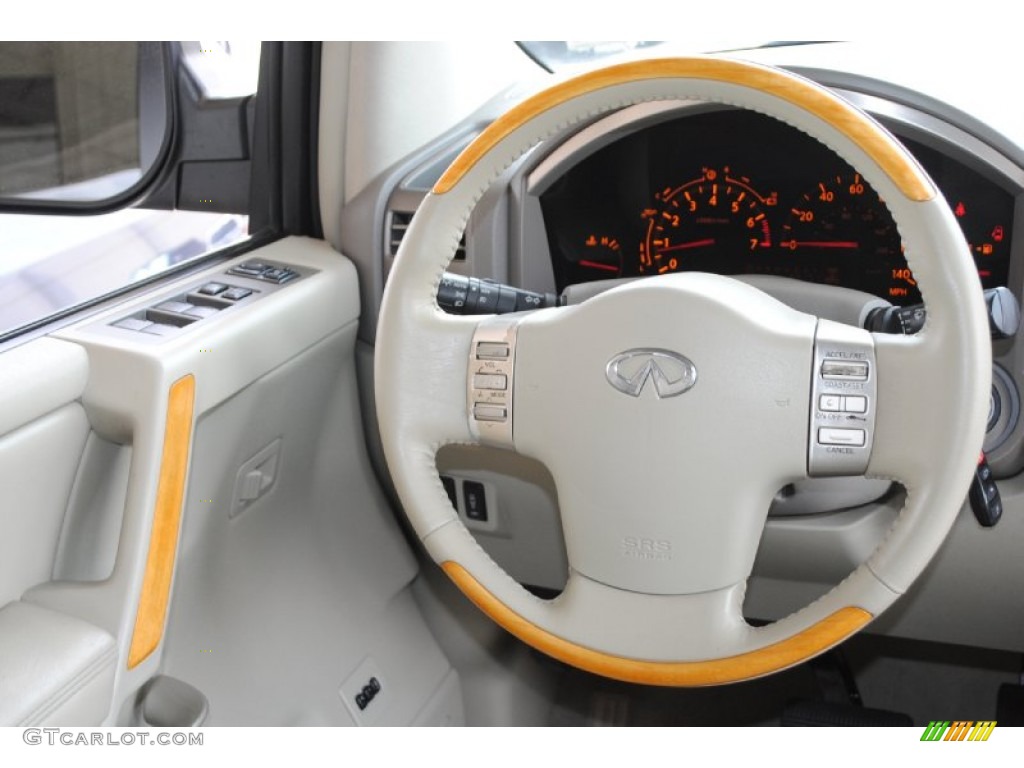 2006 Infiniti QX 56 4WD Steering Wheel Photos
