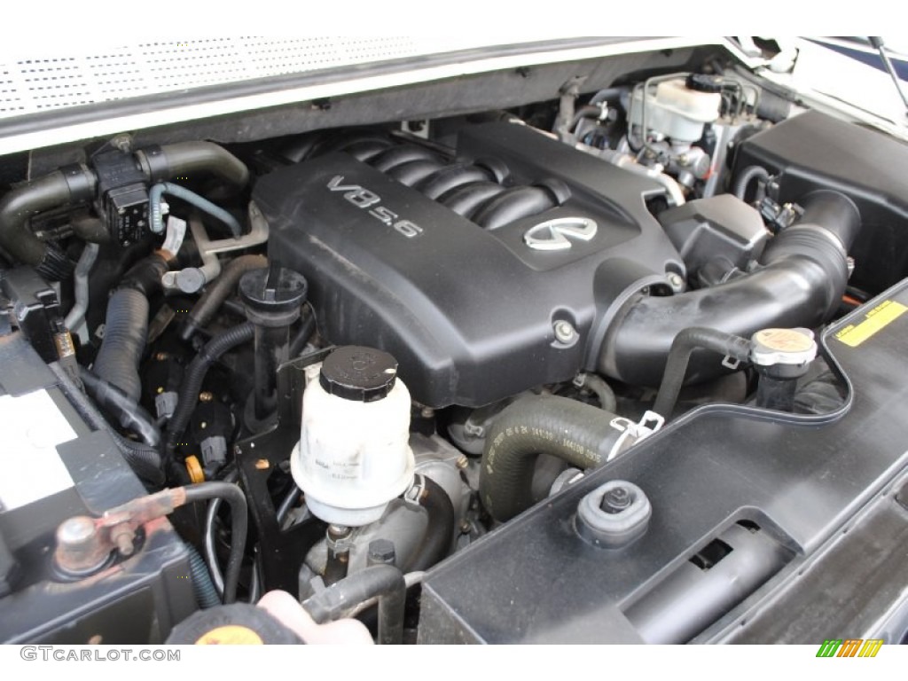 2006 Infiniti QX 56 4WD 5.6 Liter DOHC 32-Valve VVT V8 Engine Photo #85117781