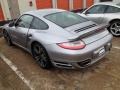 2012 Platinum Silver Metallic Porsche 911 Turbo S Coupe  photo #6