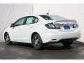 2013 White Orchid Pearl Honda Civic Hybrid Sedan  photo #2