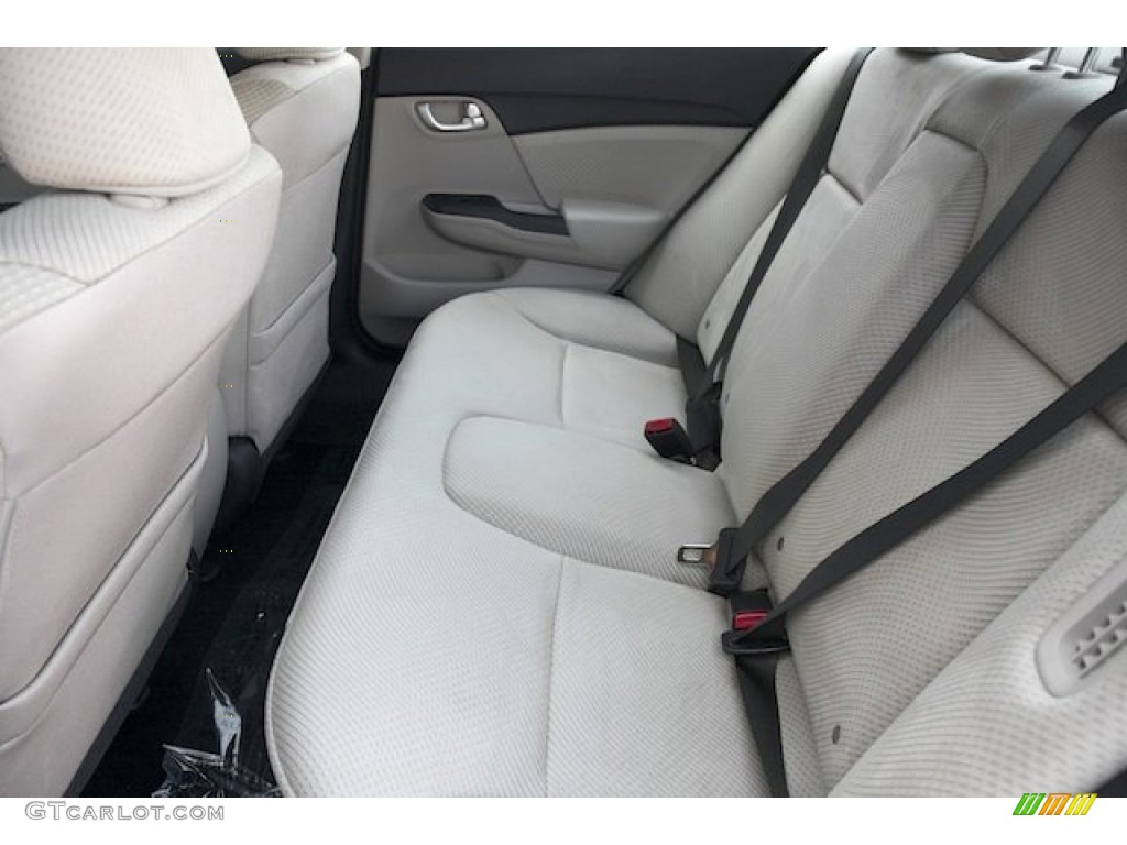 2013 Honda Civic Hybrid Sedan Rear Seat Photo #85118639