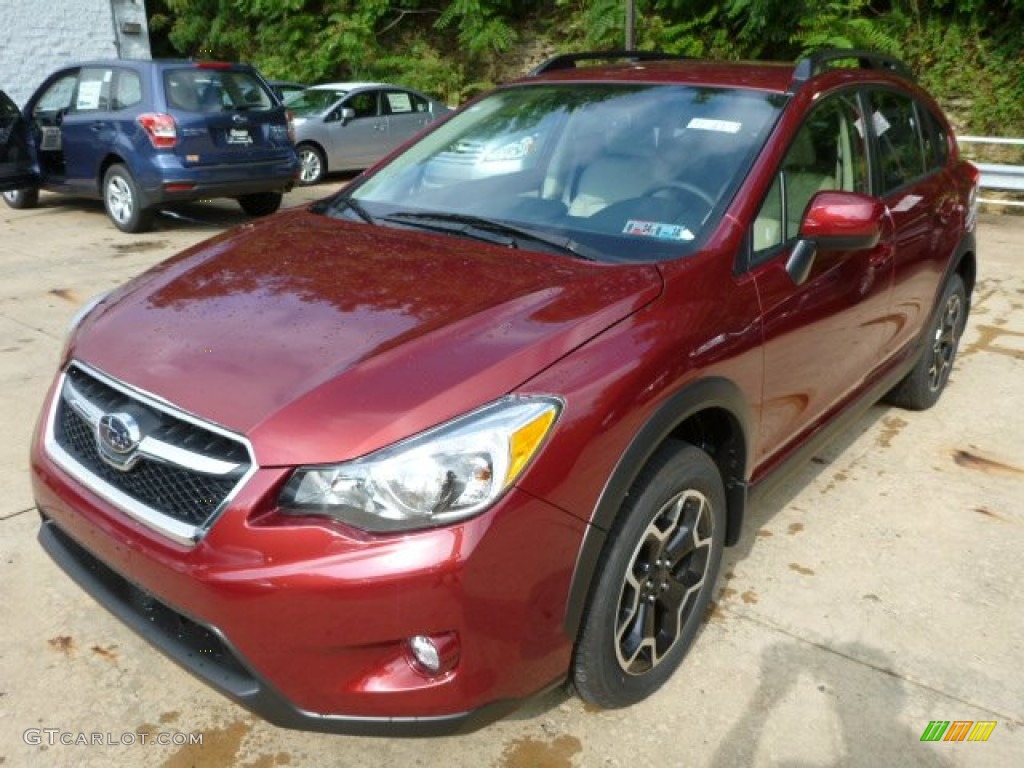 2013 XV Crosstrek 2.0 Limited - Venetian Red Pearl / Ivory photo #8