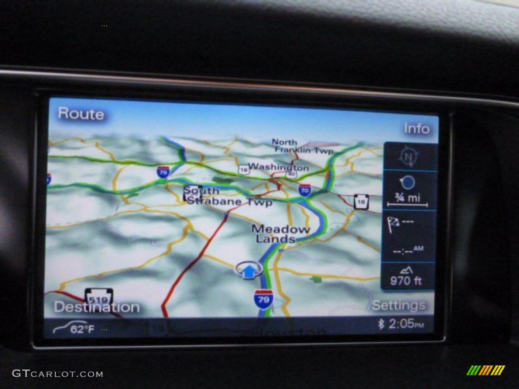 2014 Audi A4 2.0T quattro Sedan Navigation Photo #85121894