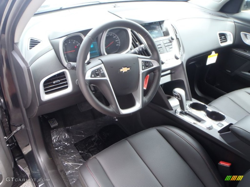 Jet Black Interior 2014 Chevrolet Equinox LT Photo #85122602