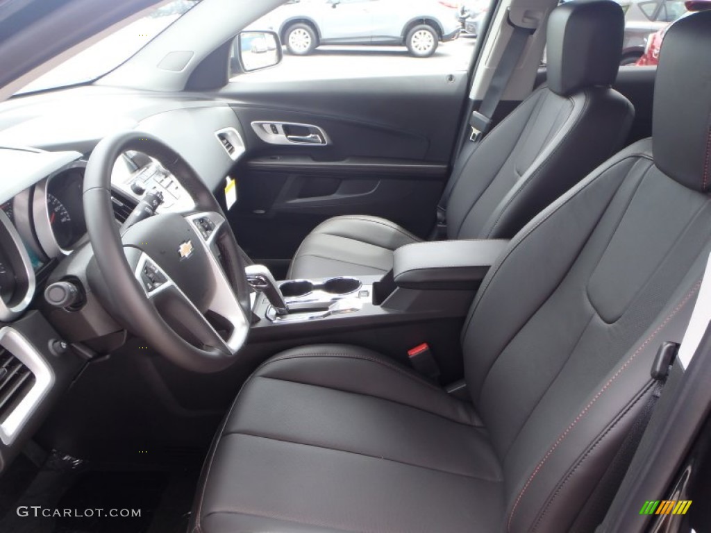 Jet Black Interior 2014 Chevrolet Equinox LT Photo #85122628