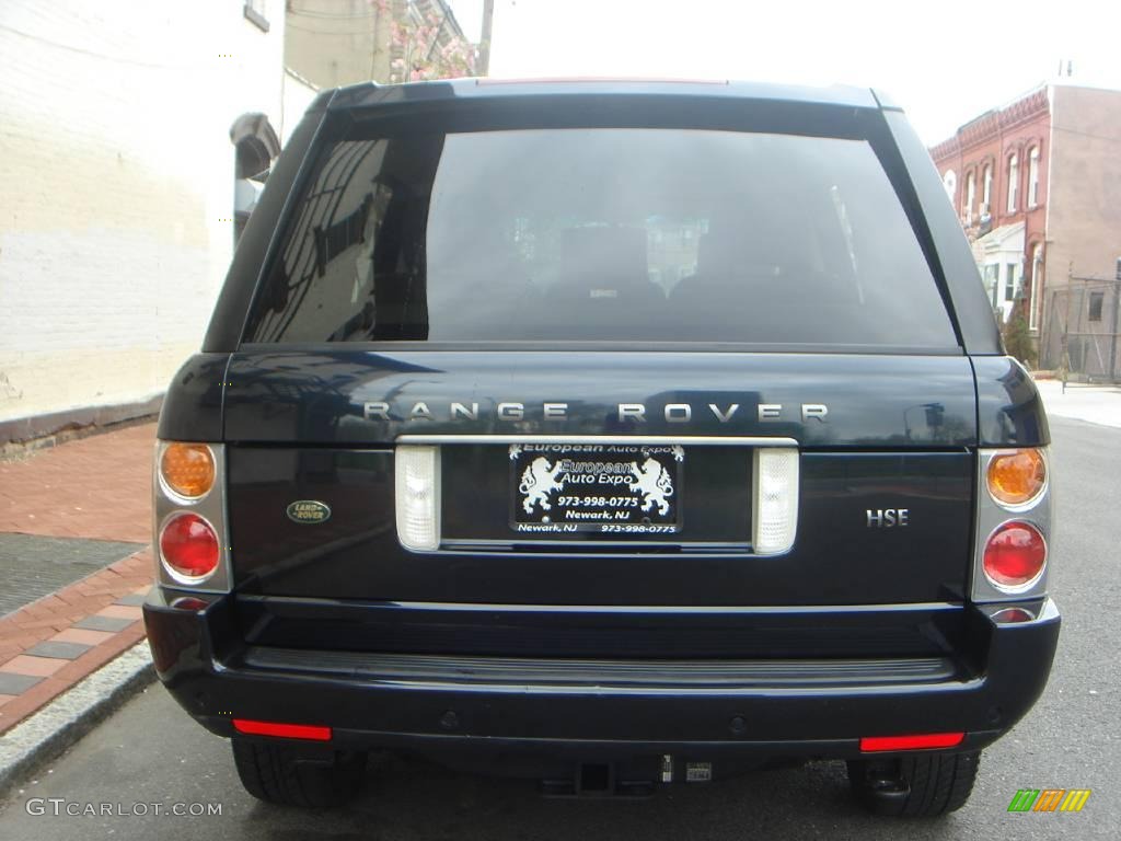 2004 Range Rover HSE - Adriatic Blue Metallic / Ivory/Aspen photo #14