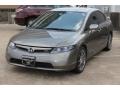 2008 Galaxy Gray Metallic Honda Civic Si Sedan  photo #3