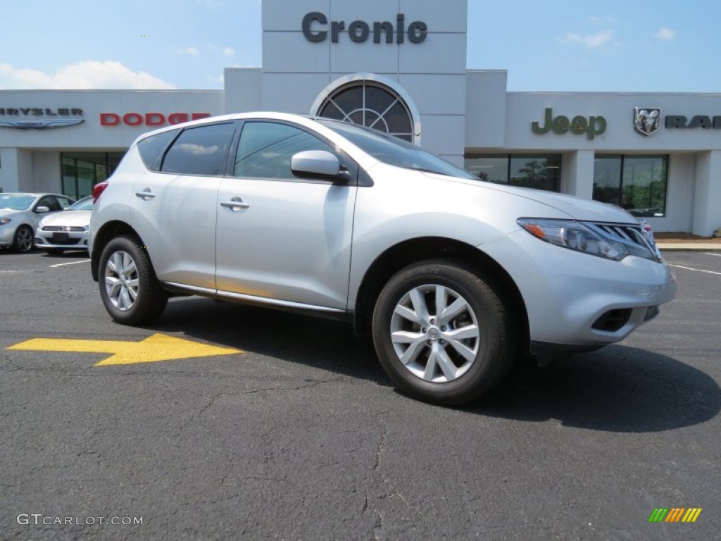 2013 Murano S - Brilliant Silver / Black photo #1