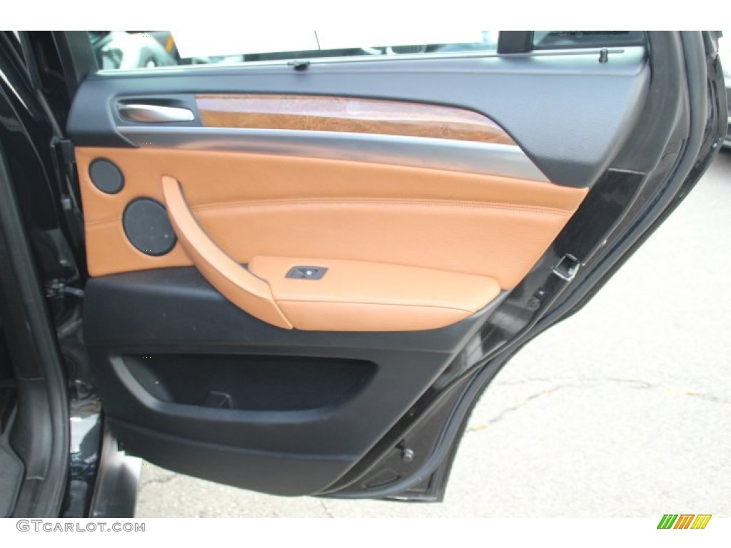 2011 X6 xDrive35i - Black Sapphire Metallic / Saddle Brown photo #23