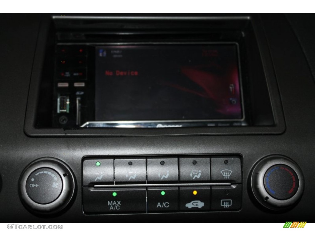 2008 Civic Si Sedan - Galaxy Gray Metallic / Black photo #16
