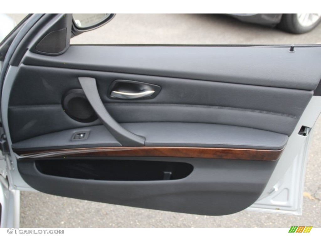 2011 BMW 3 Series 328i xDrive Sedan Black Door Panel Photo #85124531