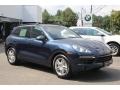 2011 Dark Blue Metallic Porsche Cayenne S  photo #3