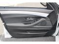 Black 2013 BMW 5 Series 550i xDrive Sedan Door Panel